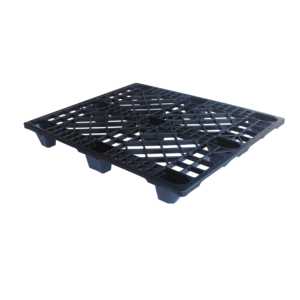 พาเลทพลาสติกน้ำหนักเบาแบบหน้าเดียวสำหรับส่งออก ขนาด 100x120 ซม. สำหรับขนส่งทางเดียว - Product Image 1