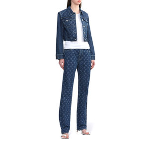 Vestes en jean décontractées surdimensionnées de qualité supérieure, vêtements pour femmes, jeans teints unis, vestes en cuir fabriquées au Pakistan - Product Image 3