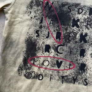 เสื้อยืดคอกลมแขนสั้นโอเวอร์ไซส์สำหรับผู้ชายผ้าซาตินผ้าฝ้าย100% ใหญ่พิเศษพิมพ์ลายสกรีนไซส์220GSM - Product Image 3