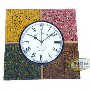 Designer / Fashionable Handmade <b>Wall</b> <b>Clock</b> with Stylish Design - Product Image 1