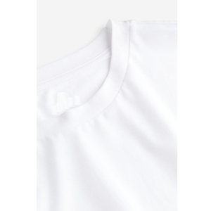 T-shirt décontracté à manches longues pour hommes de haute qualité 100% T-shirt blanc à col rond en pur coton avec motif à bas prix - Product Image 4