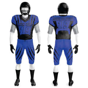 Uniformes de fútbol americano de manga corta personalizados de la mejor calidad, ropa deportiva de sarga para jóvenes, uniformes transpirables de talla grande - Product Image 3