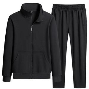 Traje Deportivo Formal de Terciopelo Corto con Capucha para Hombre, Invierno 2022, Nuevo Estilo, Deportivo, Transpirable, de Dos Piezas - Product Image 3