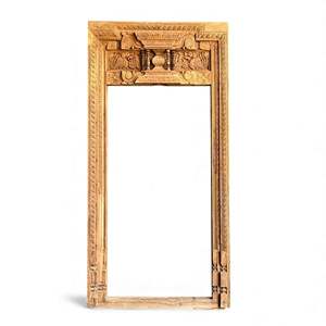 Panneau mural en bois sculpté de qualité supérieure, style héritage - Product Image 1