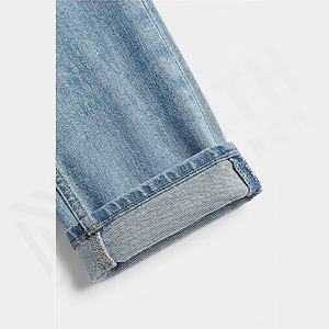 Nouveaux jeans pour hommes, coupe slim, couleur unie, mode business, denim léger, pantalon extensible, couleur personnalisée, haute qualité, hiver automne - Product Image 6