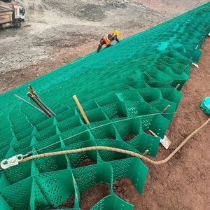 Grille de stabilisation de gravier en géocellules pour allée en gravier, <span class=keywords><strong>sol</strong></span> en béton en nid d'abeille, briques, travaux solides - Product Image 6