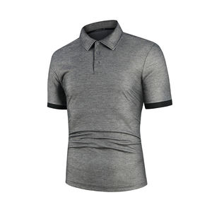 Polo 100% Camisas de algodón Marca de alta calidad OEM 100% Algodón Logotipo que absorbe la humedad Negocios Golf Slim Fit Piqué Polo - Product Image 3