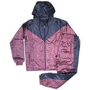 Ensemble de survêtement coupe-vent à manches longues tendance pour homme, survêtement de haute qualité fabriqué en usine, coupe-vent pour homme - Product Image 1