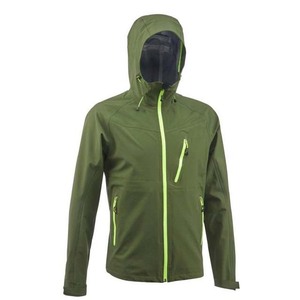 Unisex Autumn Canvas <b>Soft</b> <b>Shell</b> Stand Collar <b>Hooded</b> Standard Waterproof Zipper <b>Jacket</b> Outdoor Polyester Camouflage Front High - Product Image 2