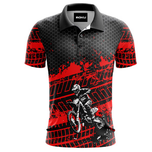 Venta al por mayor sublimación personalizada para Polos OEM/ODM impresión ropa deportiva para hombres y mujeres Jersey tela - Product Image 3