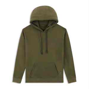 Hombres Pullover Hoodie Casual Streetwear Sudadera Antiarrugas Calidad Premium ODM Logotipo personalizado Color Venta al por mayor Venta caliente Diseño - Product Image 3