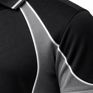 Camiseta Polo Deportiva Personalizada para Hombre, Transpirable, de Secado Rápido, para Golf, Manga Corta, Ropa Deportiva, OEM, ODM - Product Image 5