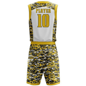 Uniforme de basket-ball sur mesure Original pas cher Sublimation mode basket-ball maillot uniforme de basket-ball de haute qualité - Product Image 6