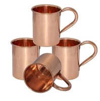 Verres en cuivre gaufré sur mesure en 200 ml Idéal pour les magasins à domicile pour la revente Peut être fabriqué sur mesure dans vos tailles