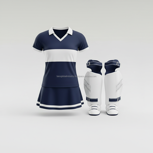 Uniforme de Hockey sobre Césped Personalizado por Sublimación, Unisex, con Mangas Cortas, Tela Transpirable, Fabricante OEM - Product Image 3