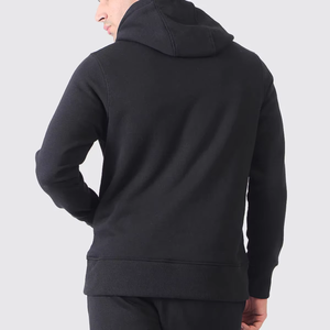 Ensemble de survêtement à capuche d'hiver pour hommes | Logo personnalisé respirant à séchage rapide deux pièces vêtements de sport tenue de sport - Product Image 6