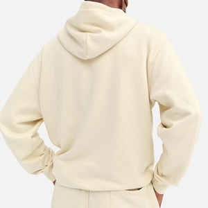 Sudadera con capucha de lana orgánica para hombre Sudadera de algodón orgánico 100% con capucha Sudaderas con capucha personalizadas para hombres Sudaderas con capucha - Product Image 5