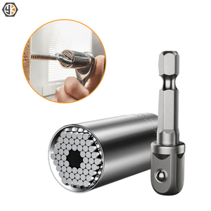 Phổ Ổ cắm cờ lê với điện khoan Adaptor phù hợp với 1/4-3/4 inch phổ ổ cắm công cụ - Product Image 1