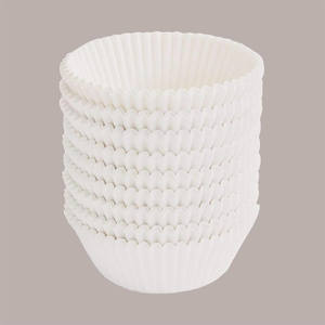 2000pcs Round White No. 2 Swedish <b>Paper</b> <b>Cupcake</b> Liners for Baking Cold Pastries Baking & Pastry Tools - Product Image 6