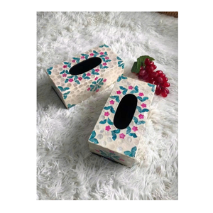 Boîte à mouchoirs en nacre de luxe en gros, boîte à mouchoirs en nacre de luxe de 99 Gold Data Vietnam - Product Image 4