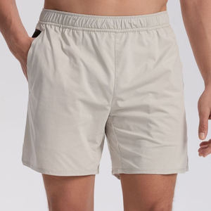 100% Polyester Breathable <b>Shorts</b> Fitness Sport Running <b>Shorts</b> Solid Color Gym Wear <b>Men</b> <b>Shorts</b> - Product Image 4