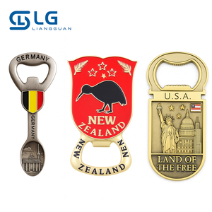 OEM Fabricante Personalizar Diseño Metal Nevera Imán Abrebotellas Magnético - Product Image 2