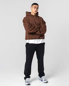 Sudadera con Capucha Unisex Extra Grande 100% Algodón para Invierno |   Sudadera Holgada Lisa con Estampado Personalizado - Product Image 3