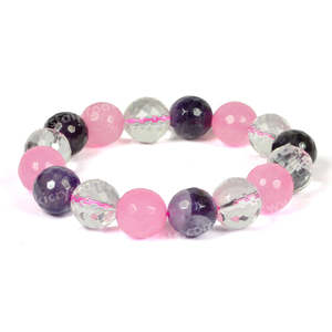 Bracelet en cristal pour l'esprit, le corps et l'âme, pierre précieuse naturelle pour l'équilibre et le bien-être holistique - Product Image 6