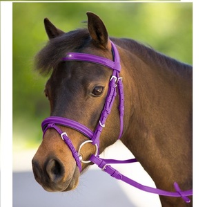 Wholesale Price Horse Bridle Wholesale Black Heavy Strong Duty Real Indian Leather Horse Bridle for Sale - Product Image 3