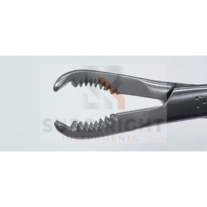 Forceps de réduction orthopédiques dentelés pour phalanges, autoclavables, forceps de maintien, kit chirurgical vétérinaire en acier, certifié CE - Product Image 2
