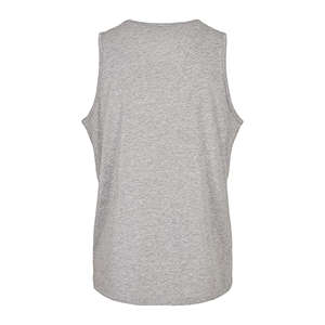 2025 Best Selling Gym Breathable 100% Cotton <b>Material</b> Tank top For Men Custom Logo And Design - Product Image 2