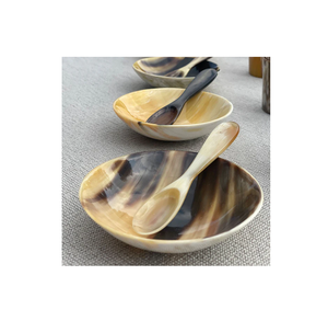 ชามเขาควายธรรมชาติสำหรับงานฝีมือล่าสุด - Product Image 5