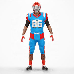 Uniformes de football américain personnalisés pour jeunes, de haute qualité, durables et confortables, en tissu twill, fabriqués en Amérique - Product Image 1