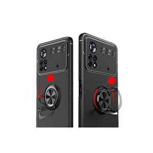 จอยครีเอทีฟ ราเวลเคสซิลิโคนสีดำและสีแดงสุดหรูสำหรับเสี่ยวมี่ โพโค เอ็ม 4 โปร 4 จี 7 พลัส/XR โทรศัพท์มือถือ INS สไตล์ฝาครอบ - Product Image 3