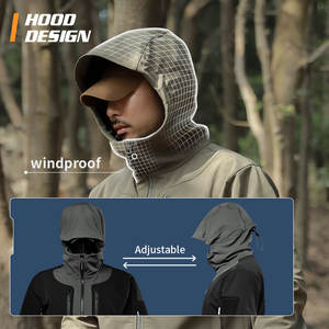 Veste extensible dans les quatre sens de randonnée en plein air Veste tactique antistatique à fonction Softshell pour hommes - Product Image 6