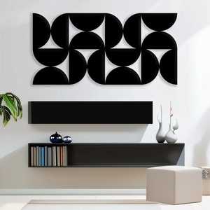 Art mural en métal moderne, Art mural en métal de style moderne et luxueux, Grande décoration murale, Décoration intérieure minimaliste, Cadeau de fête des mères - Product Image 2
