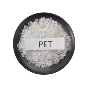 Copos de botellas para mascotas lavados en frío y en caliente de fábrica/Chatarra de plástico para mascotas/restos de plástico reciclado transparente - Product Image 5