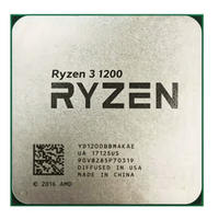 Processeur R3-1200 4 cœurs 4 threads 3,10 GHz de base 3,40 GHz Turbo AM4 8 Mo de cache 14 nm 65 W TDP Ordinateur de bureau 64 bits