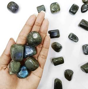 Vente en gros de Labradorite en vrac pierres naturelles polies cristaux de guérison semi-précieux pour Chakra équilibrage travail énergétique Reiki - Product Image 6