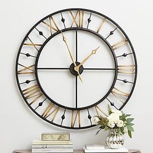 Premium Quality Handcrafted Metal Wall Clocks with Intricate Detailing for a Timeless <b>Vintage</b> Home Decor Accent - Product Image 5