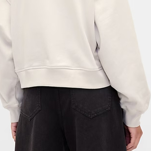 Sudadera Cómoda para Mujer con Textura de Felpa Suave, Diseño de Alta Calidad con Manga Larga, Corte Holgado, Cuello Redondo, Diseño 2026 - Product Image 6