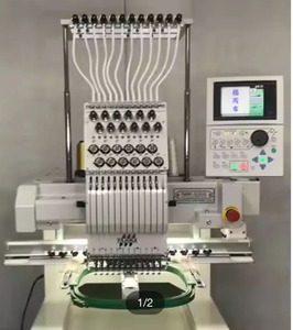 MEJOR CALIDAD 12 15 agujas Camisa Prendas Máquina de bordado multifunción plana - Product Image 2