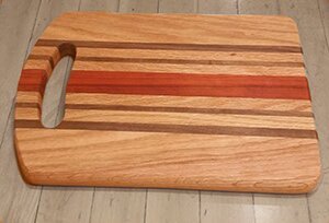 Planche à découper rectangulaire en bois d'acacia et bambou, pour la viande et les légumes, offre spéciale - Product Image 3