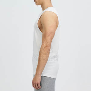 Vêtements de fitness fabriqués au Pakistan, débardeurs, vente directe d'usine, taille personnalisée, vêtements d'été pour hommes, débardeurs - Product Image 2