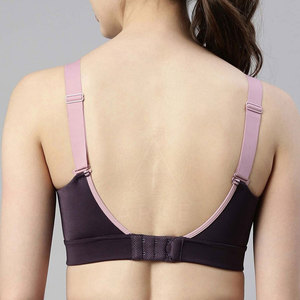 High Quality Seamless <b>Ladies</b> <b>Sports</b> <b>Bra</b> Workout Wear for Women with Plus Size Front Logo Placement - Product Image 5