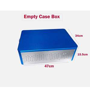 Caja de Almacenamiento de Instrumentos Quirúrgicos de Acero Inoxidable con Acabado Anodizado Frío, Bandeja de Esterilización Manual Autoclavable - Product Image 2