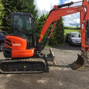 Mini-excavatrice sur chenilles Kubota KX057-5 d'occasion, haute qualité et prix abordable, disponible en Allemagne à prix de gros. - Product Image 1