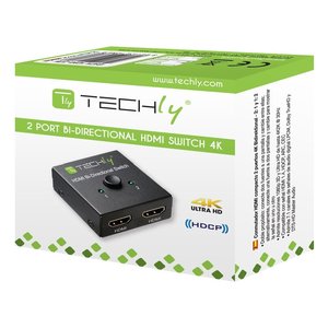 Commutateur HDMI 4K 2 ports noir pour système de conférence - Product Image 2