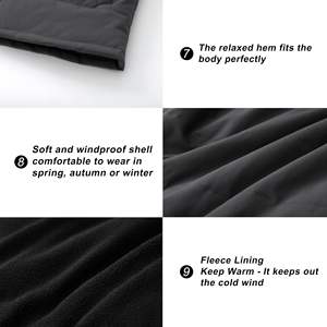 Gilet matelassé léger pour homme, veste sans manches personnalisée avec rembourrage en coton chaud et compressible pour l'hiver - Product Image 4