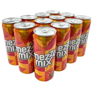 Mezzo Mix Classic 24x330ml Latas-German Cola & Orange Soda Bebida Venta al por mayor Refresco Refrescante Euro Importación para minoristas - Product Image 2